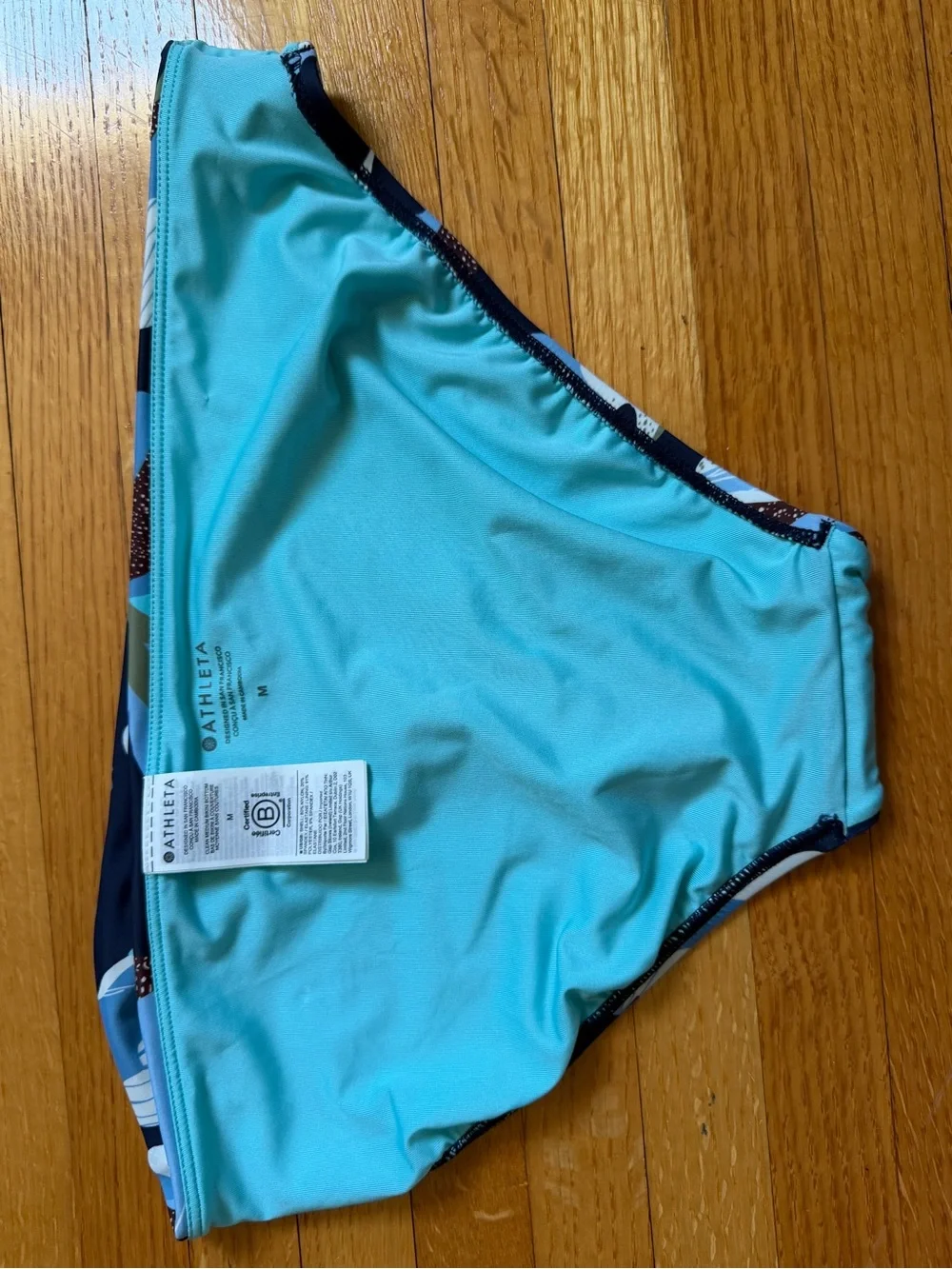 SET! Athleta Bondi Bra Cup Tankini 36D/DD + M bottom